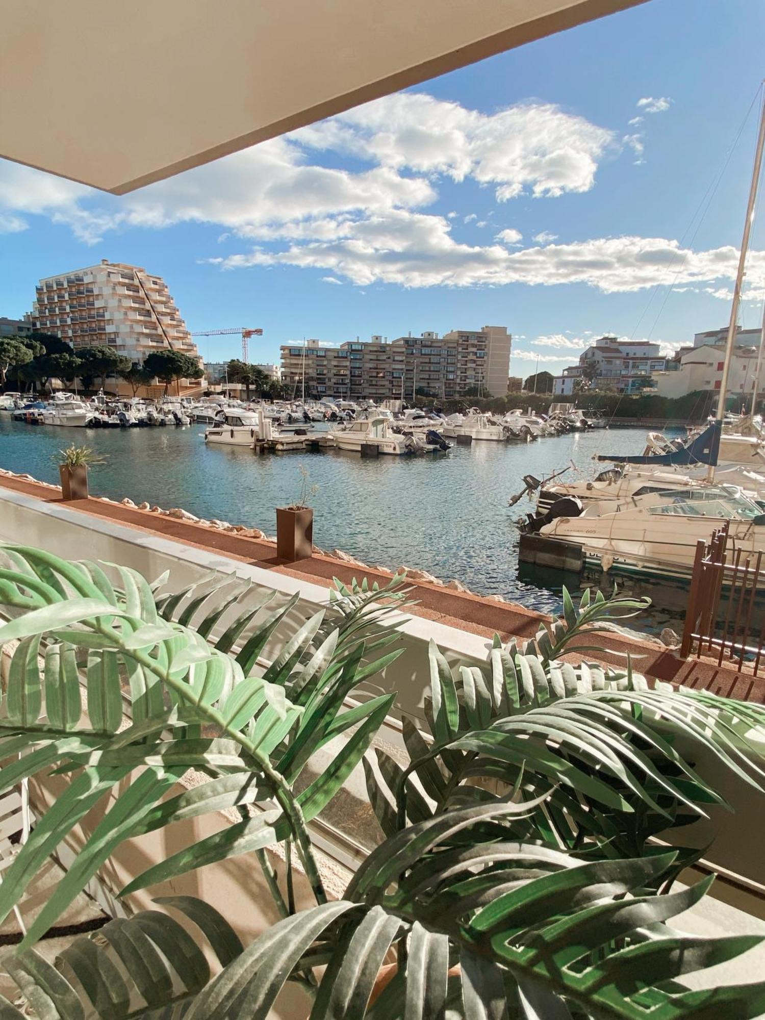 Magnifique T2 Au Calme Avec Une Superbe Vue Sur Le Port กาเนต์-อ็อง-รูสซียง ภายนอก รูปภาพ